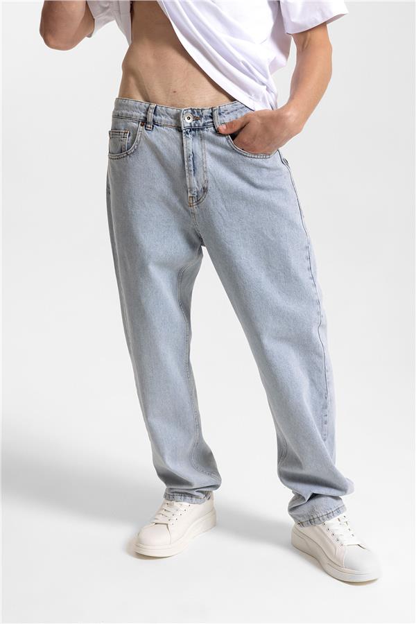 REVERSED CEP DETAYLI RELAXED FIT JEAN